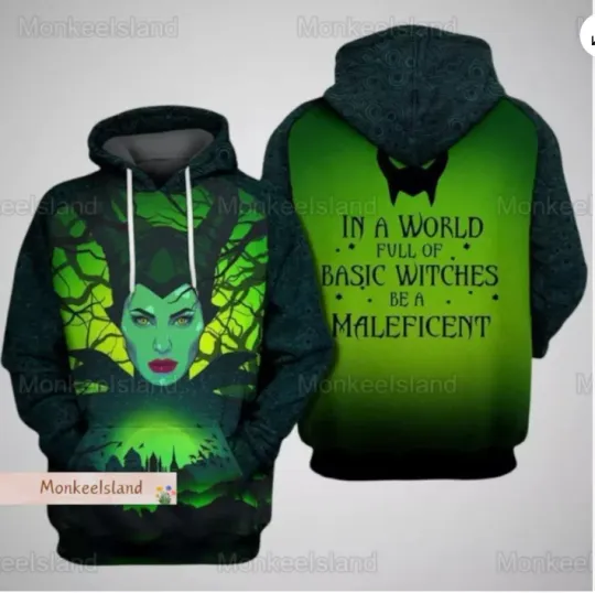 Discover Halloween Maleficent Villains 3D HOODIE HALLOWEEN GIFT CHRISTMAS GIFT BEST PRICE