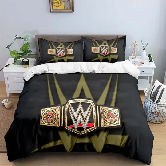 3d Printed Fashion Wrestling Sports W-Wrestling Entertainment Bedding Sets