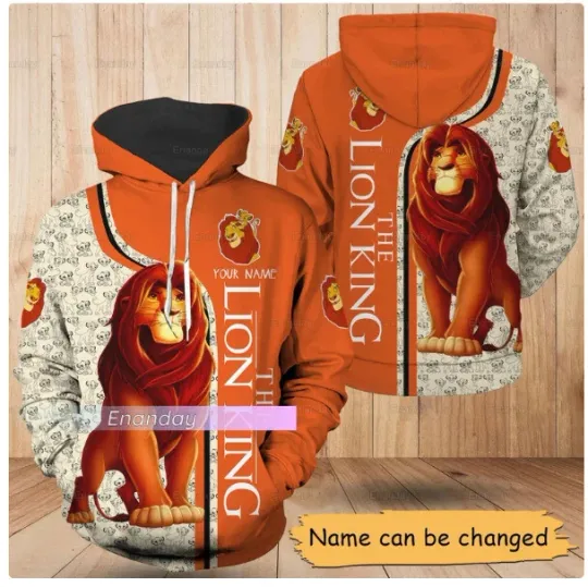 Discover Lion King 3D HOODIE HALLOWEEN GIFT CHRISTMAS GIFT BEST PRICE OVER PRINT US SIZE