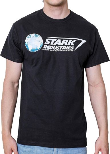 Discover Marvel Iron Man Stark Industries T-Shirt