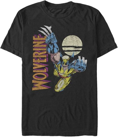 Discover Marvel Mens Universe Wolverine Night T-shirtT-Shirt