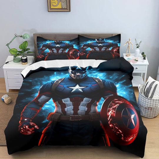 Marvel, Captain America Bedding Set