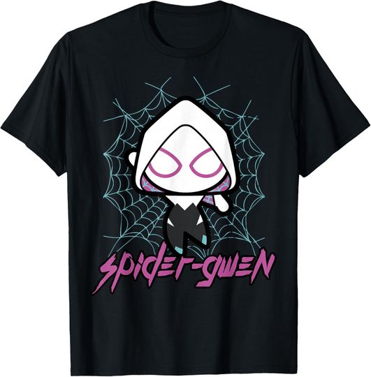 Discover Marvel Comics Classic Spider-Gwen Cute Kawaii Action Hero T-Shirt