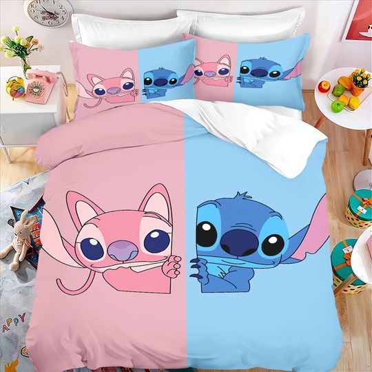 Discover Cute Stitch Duvet Covers Bedding Set