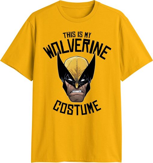 Discover Marvel X-Men This is My Wolverine Costume T-Shirt
