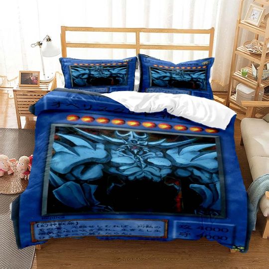 Discover Anime Yu-Gi-Oh Game Card Bedding Set