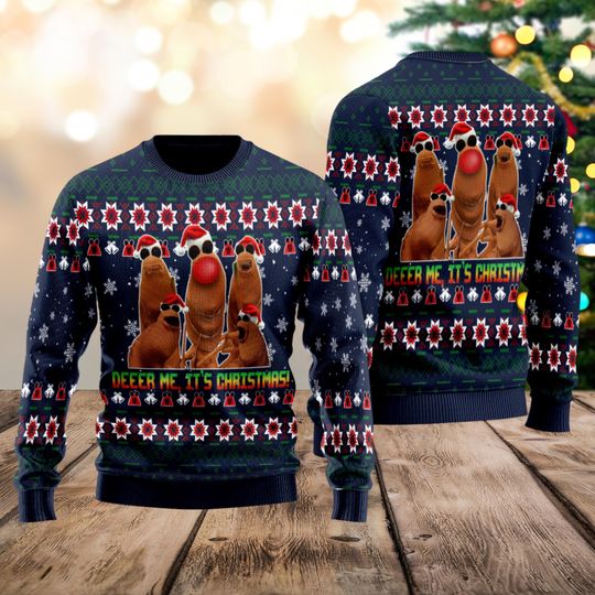 Marcus The Worm Ugly Christmas Sweater,  Where Is Jimbo James Shirt, Funny Santa Sweatshirt, Trendy Meme Outfit, Christmas Gift
