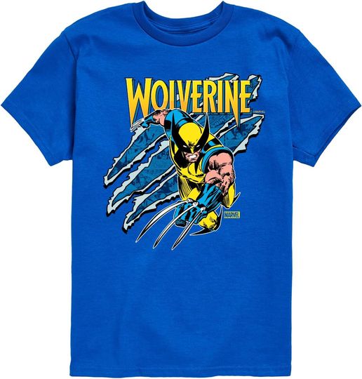 Discover Marvel Wolverine - Slash - Toddler and Youth Short Sleeve Graphic T-Shirt