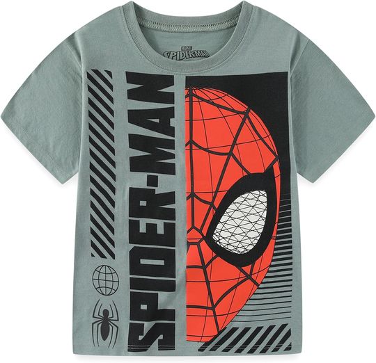 Discover Marvel Spider-Man Boys Short Sleeve T-Shirt for Big Kids