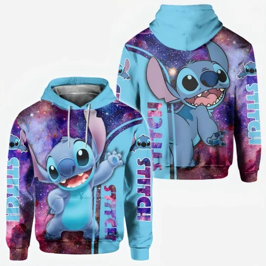 Personalized Stitch Ohana Means Family Hoodie 3D, Christmas Gift, Halloween Gift