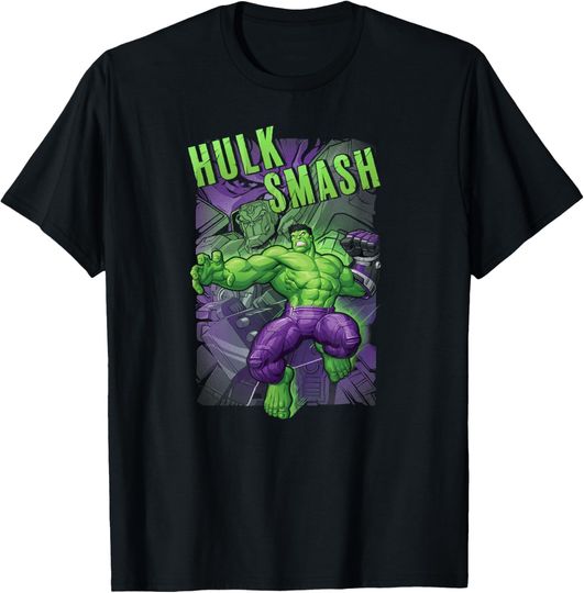 Discover Marvel Avengers Mech Strike Hulk Smash T-Shirt