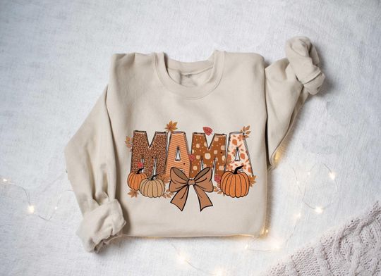 Discover Mama Fall Sweatshirt, Fall Coquette Sweatshirt, Autumn Mama Sweatshirt, Trendy Mama Sweater, Thankful Mama Sweater, Fall Vibes Sweater