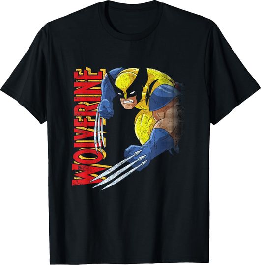 Discover Marvel X-Men Wolverine 90s Animated Series T-Shirt