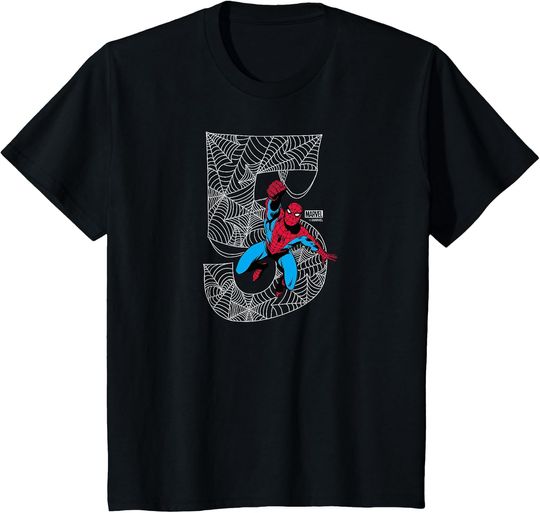 Kids Spider-Man - 5th Birthday T-Shirt