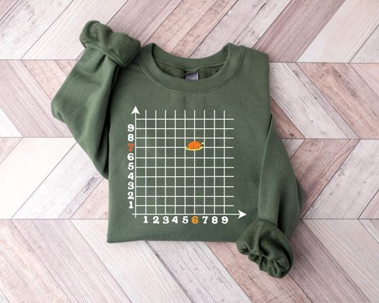 Discover Coordinate (6,7) Funny Math Teacher Sweatshirt,Turkey 67 Joke Tee Students,Turkey Algebra 67 Graph Tshirt,Turkey 67 Math Lover Shirt Gift