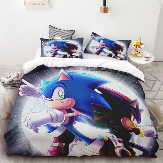 Sonic Boy 3D Bedding Set