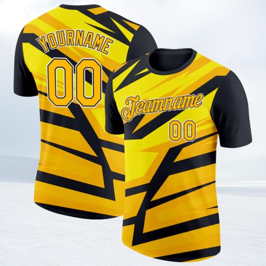 Discover Custom Baseball Jersey T-Shirt: Personalized Team Name & Number