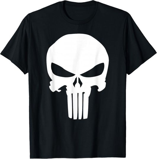 Marvel Comics Punisher Classic Skull Symbol T-Shirt