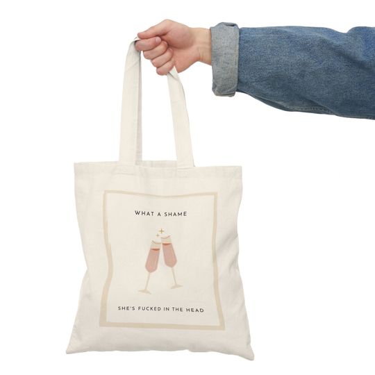 Discover What A Shame She's Fucked in the Head Tote Bag