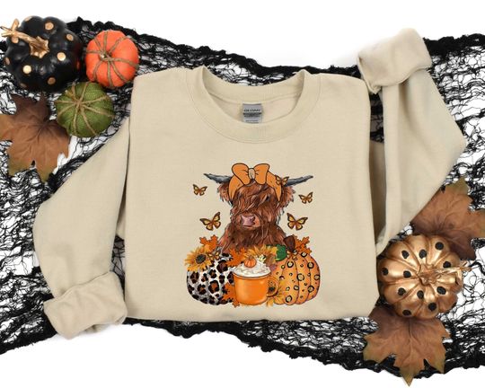 Discover Cow Fall Sweatshirt, Cowgirls Sweatshirt, Fall Country Girl Shirt, Fall Sweatshirt