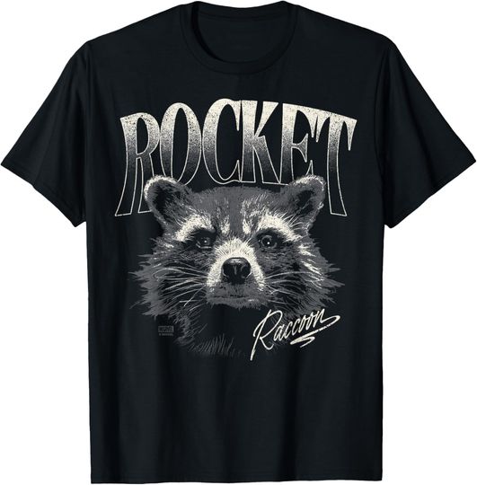 Guardians Of The Galaxy - Rocket Raccoon Portrait T-Shirt