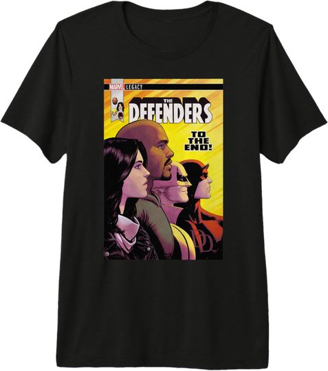 Discover Marvel The Defenders To The End! Premium Tri-blend T-Shirt
