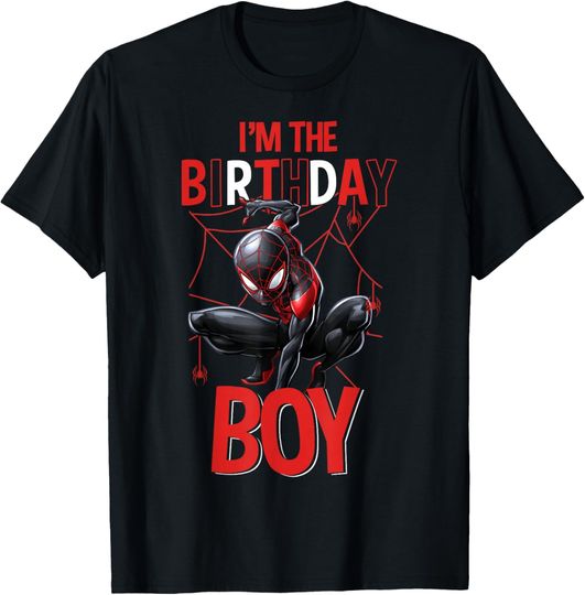 Marvel Spider-Man Miles Morales I'm The Birthday Boy T-Shirt