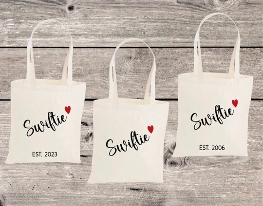 Discover Organic taylorr version Taylorr Swifts  tote bag - personalise with yeat
