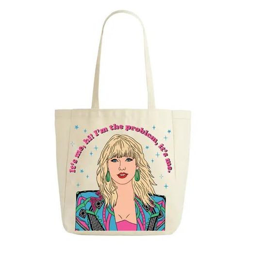 Discover Taylorr Swifts Large Tote Bag