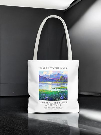 Discover The Lakes Tote Bag, Taylorr Swifts Inspired, taylorr version Merch