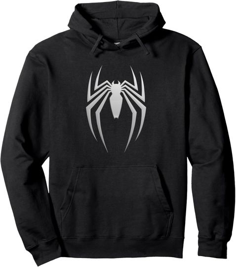 Discover Marvel Spider-Man 2 Game Spider Logo Pullover Hoodie
