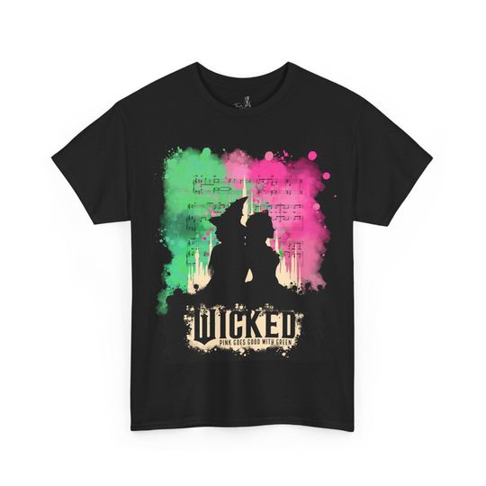 Discover Wicked Film & Musical T-Shirt, Broadway Show Tee, Theatre Lover Gift, Unisex Graphic T-Shirt