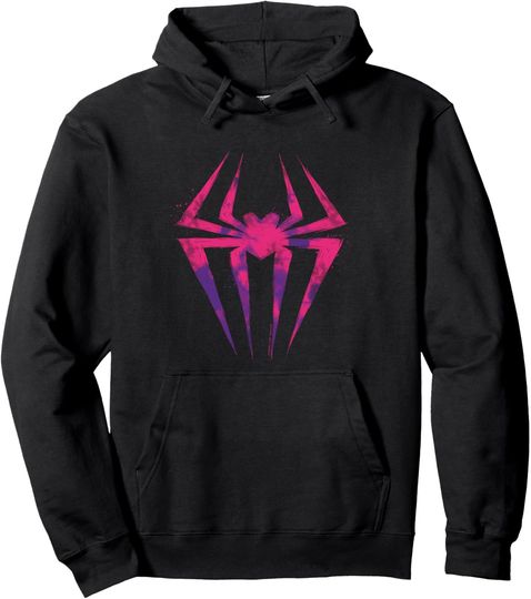 Marvel Spider-Man: Across the Spider-Verse Spider-Gwen Icon Pullover Hoodie, Gift For Fan