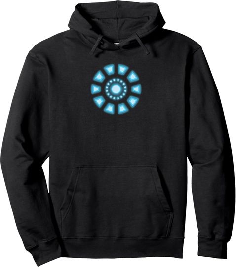 Marvel Studios Iron Man Tony Stark Arc Reactor Classic Pullover Hoodie, Gift For Fan