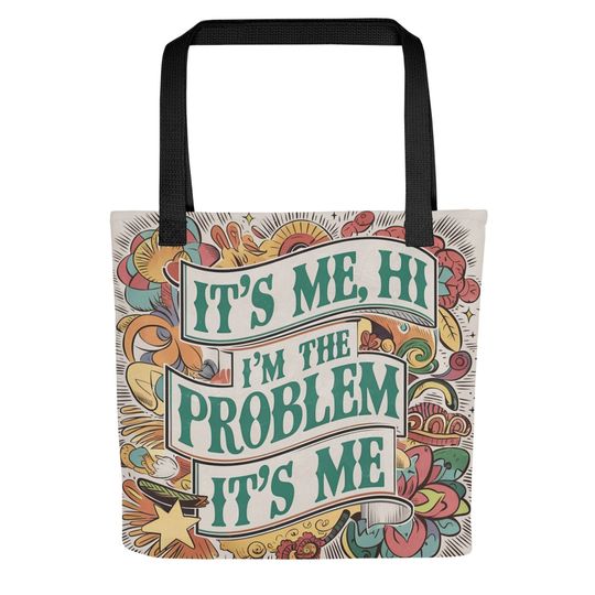 Taylorr Swifts Inspired Tote Bag: Midnights Album Art, Reusable Shopping Bag