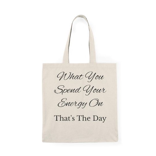 Discover Inspirational Quote Cotton Canvas Tote Bag: T Swiftt Lyric Reusable Grocery Bag