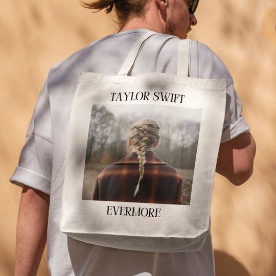 Taylorr Swifts Tote Bag - Taylorr Swifts Merch - Taylorr Swifts evermore Album - Aesthetic Tote Bag - Artsy Tote Bag