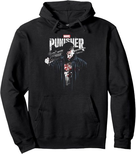 Marvel The Punisher Frank Castle Vigilante Pullover Hoodie, Gift For Fan