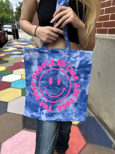 Discover The Best People In Life Are  - Tie Dye Tote Bag - taylorr version Inspired Bag