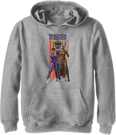 Discover Marvel Boys' Wakanda Forever Duo Banner Hoodie