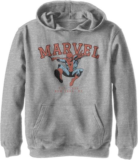 Discover Marvel Kids' Collegiate Spidey Hoodie