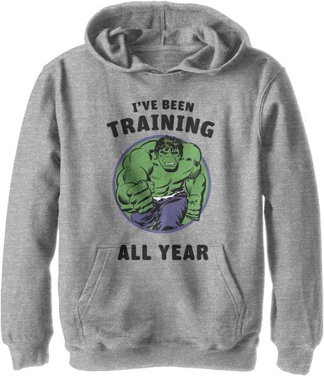 Marvel Kids' Hulk Year Training Hoodie, Gift For Fan