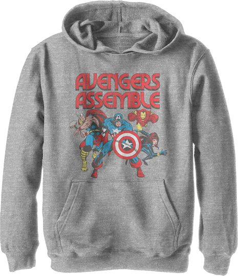 Discover Marvel Kids' Avengers Assemble Hoodie