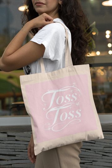 Wicked Musical Tote Bag: "Toss Toss" Quote, Glinda Gift