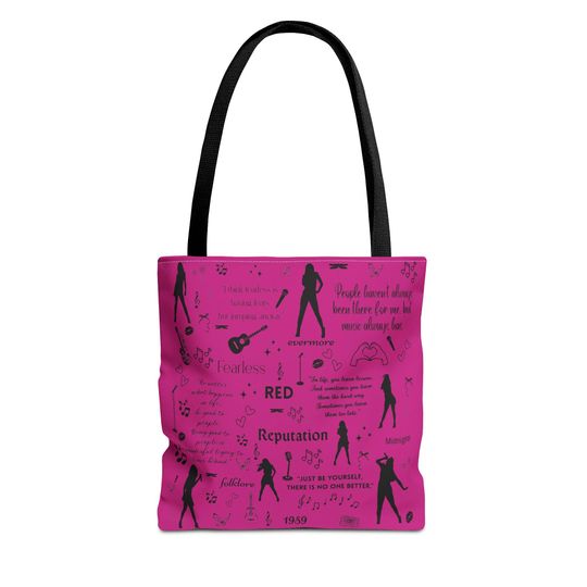 Discover Reputation Inspired Tote Bag: Music Lover Fashion Accessory