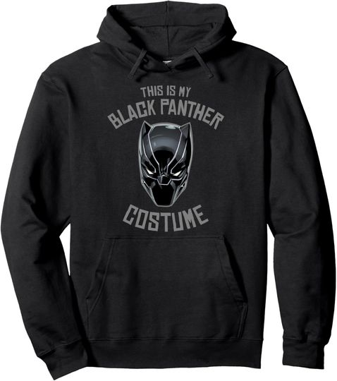 Marvel Black Panther This Is My Costume Halloween Pullover Hoodie, Gift For Fan