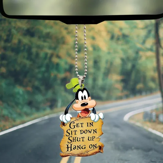 Discover Personalized Goofy Get in Sit Down Shut Up Hold On Ornament, Gift for Goofy Love