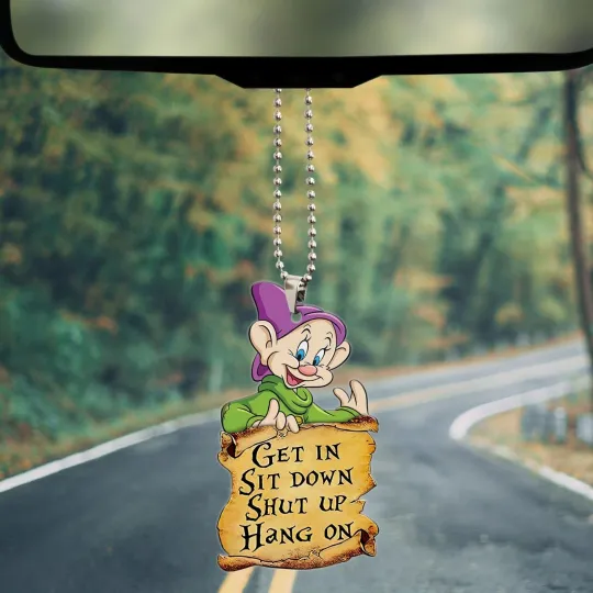 Discover Dopey Snow White Get in Sit Down Shut Up Hold On Ornament, Gift for Dopey Lovers