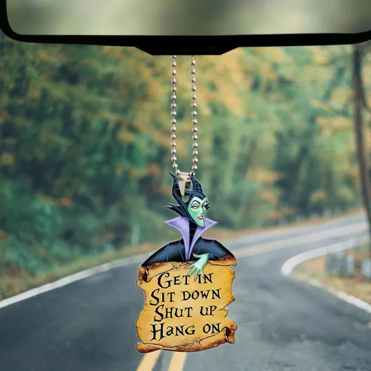 Discover Maleficent Get in Sit Down Shut Up Hold On Ornament, Gift for Maleficent Lovers