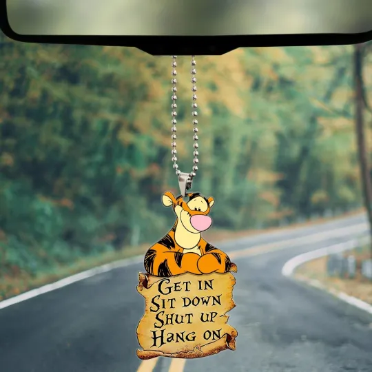 Discover Tigger Get in Sit Down Shut Up Hold On Ornament, Gift for Tigger Lovers